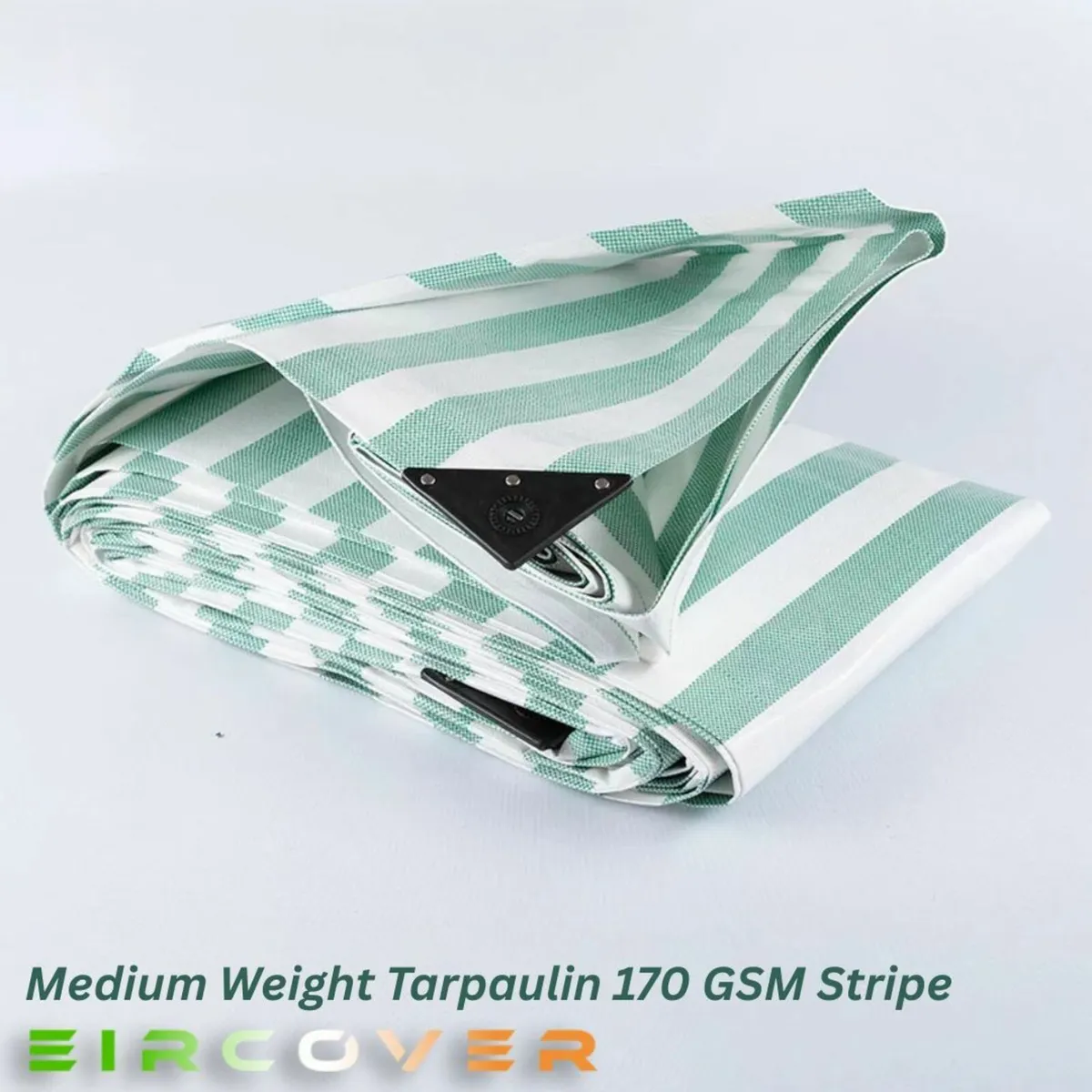 Medium Weight Tarpaulin 4m x 10m (13'-33') 170 gsm - Image 4