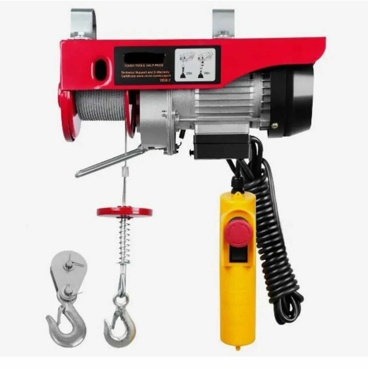 Electric Hoist, 249.5 kg Lifting Capacity, 510W - Image 3