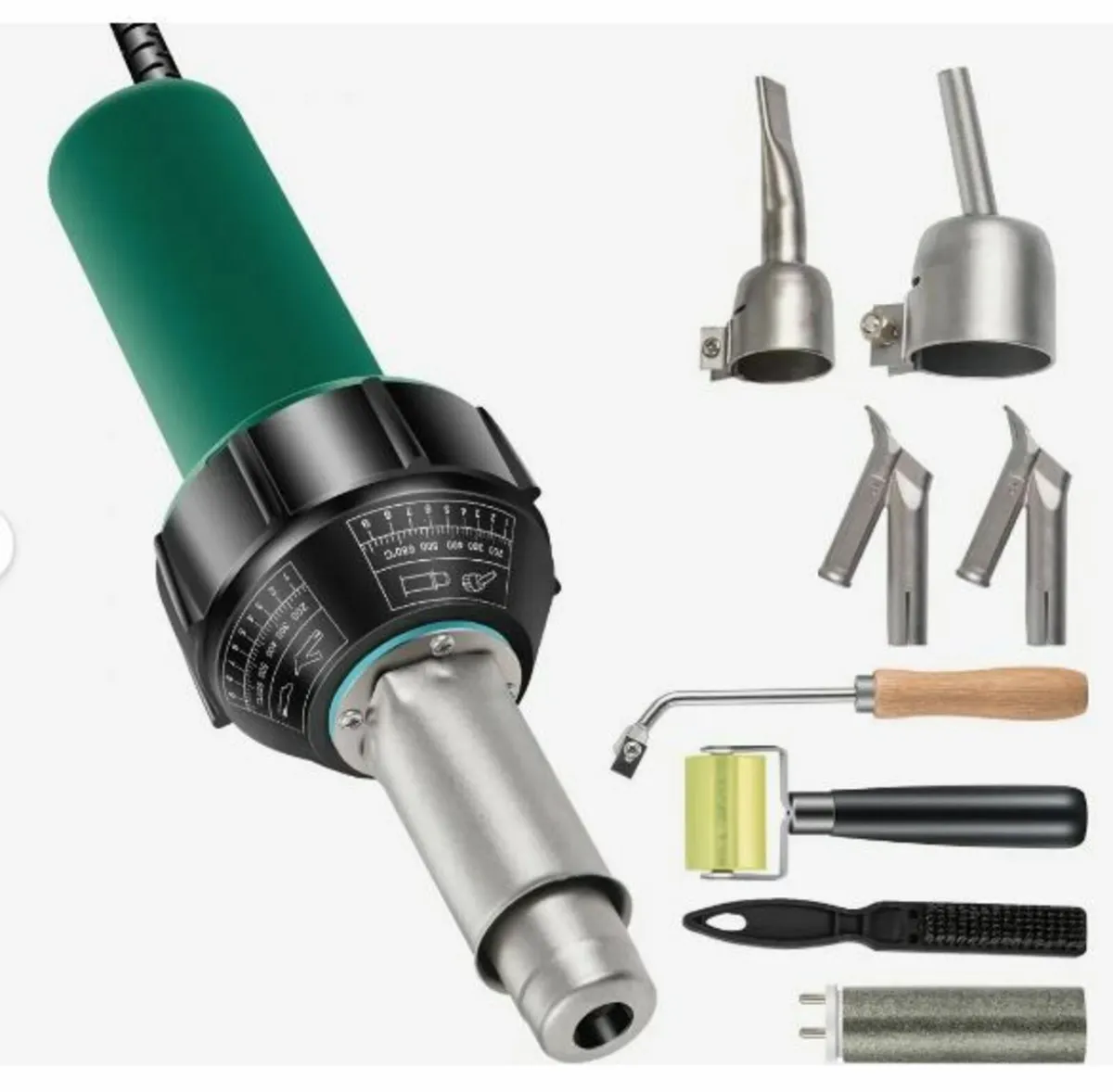 Roofing Welder, 8 Pcs PVC Welding Gun, 1600W - Image 2