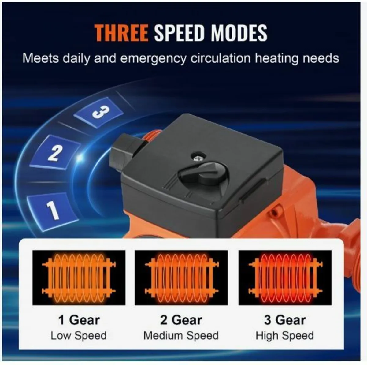 LPS25-6S-180 Hot Water Recirculating Pump - Image 4
