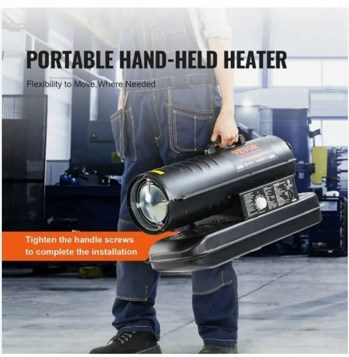 Kerosene/Diesel Forced Air Heater, 70000Btu - Image 4