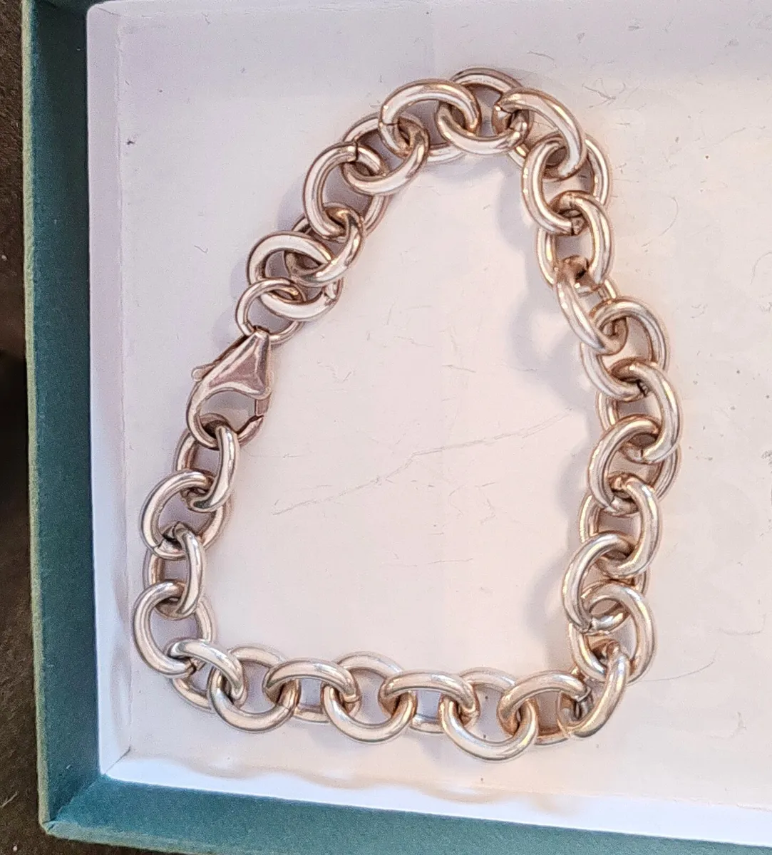 Sterling silver bracelet - Image 1