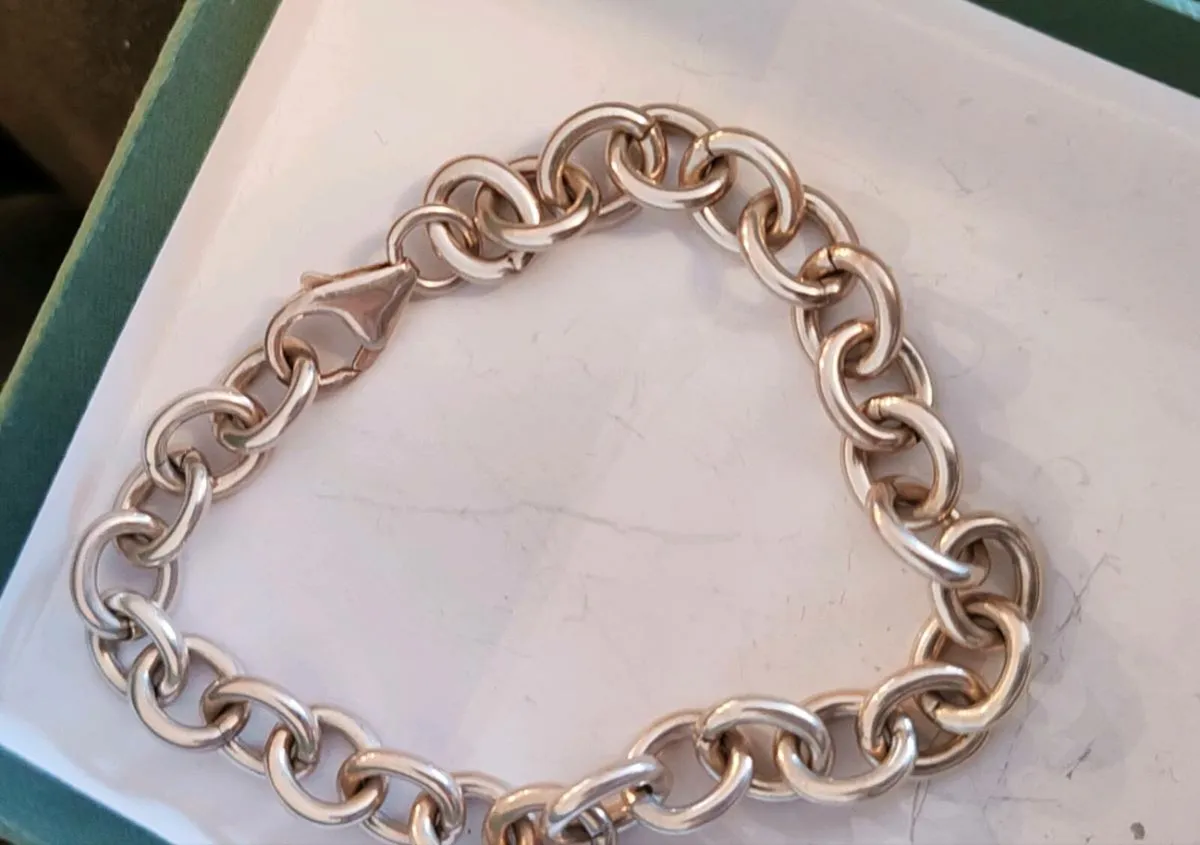 Sterling silver bracelet - Image 4