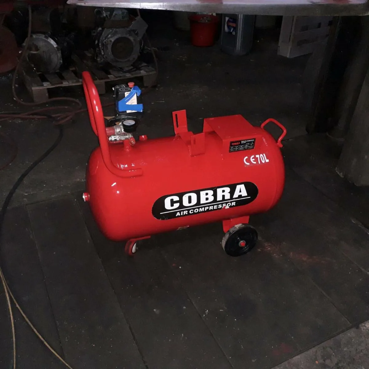 Air compressor & chainsaw for sale