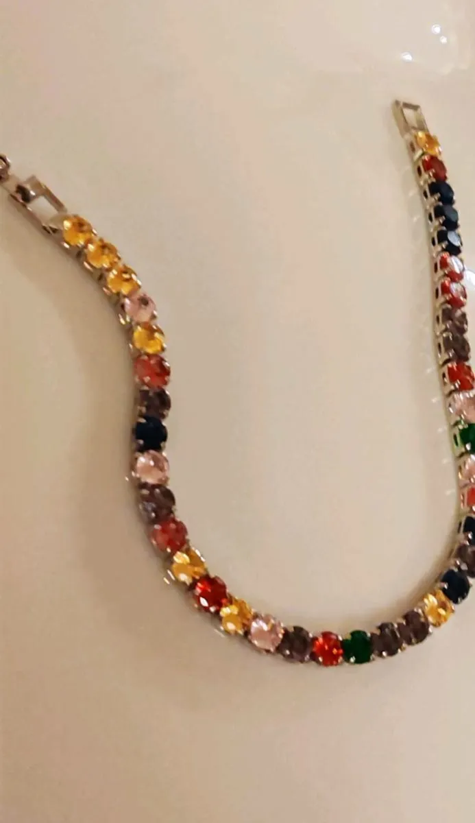 Sterling silver bracelet - Image 1