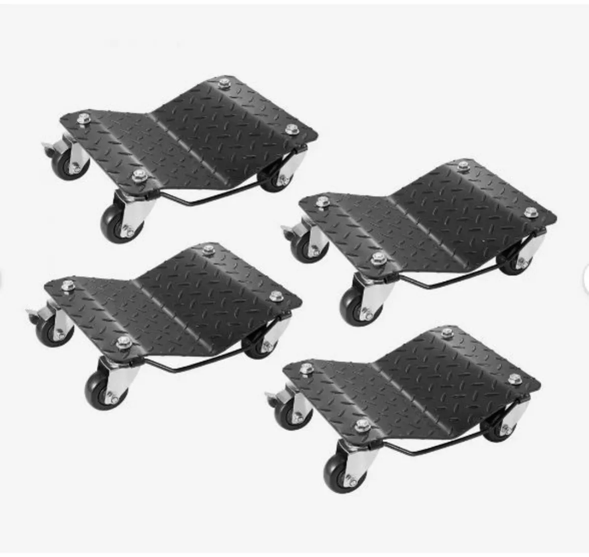 Car Dolly Wheel Tire Dolly 4 PCS Heavy - Image 1