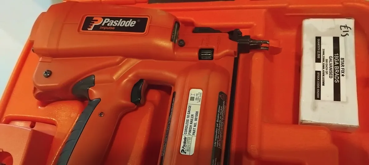 Paslode im50 F18 2nd fix Nail Gun"Fully Serviced" - Image 2