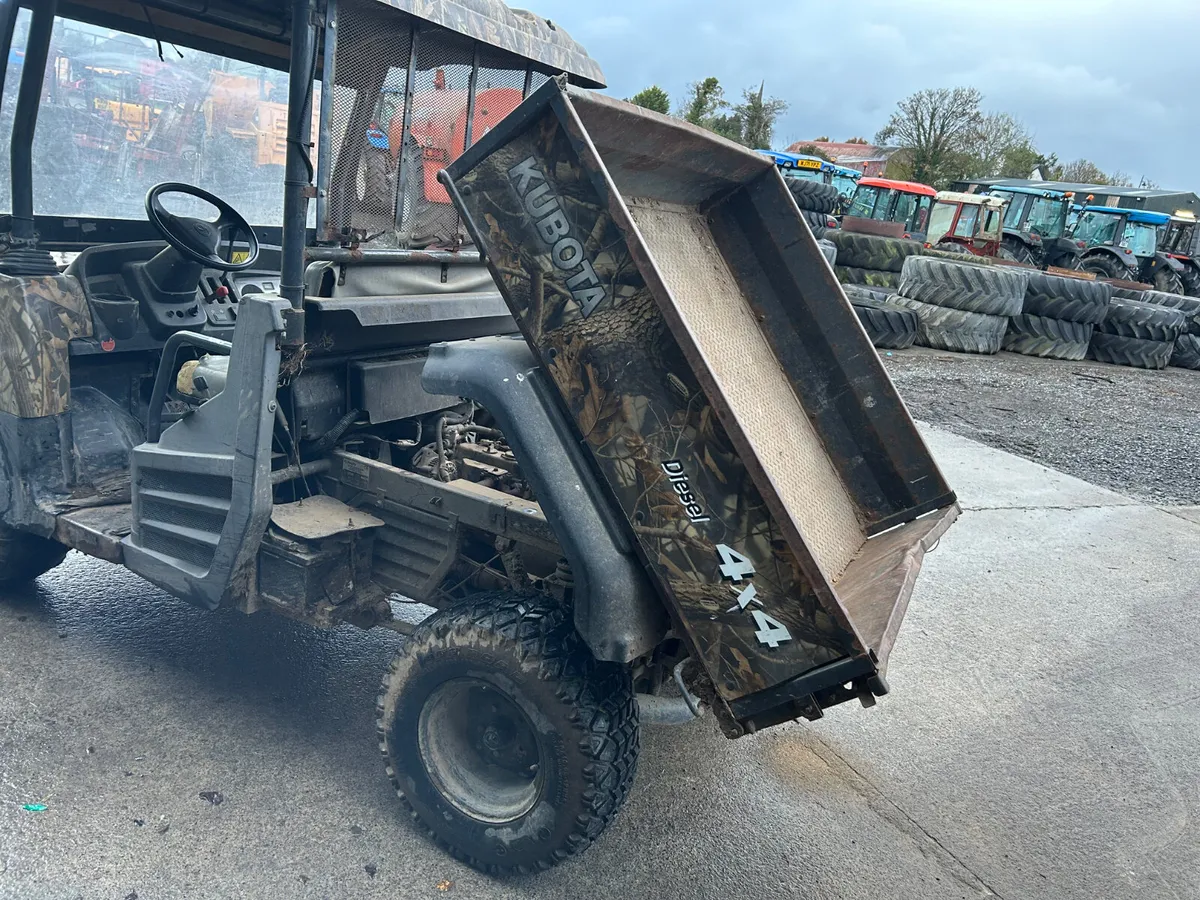 Kubota Diesel Rtv 4x4 - Image 3
