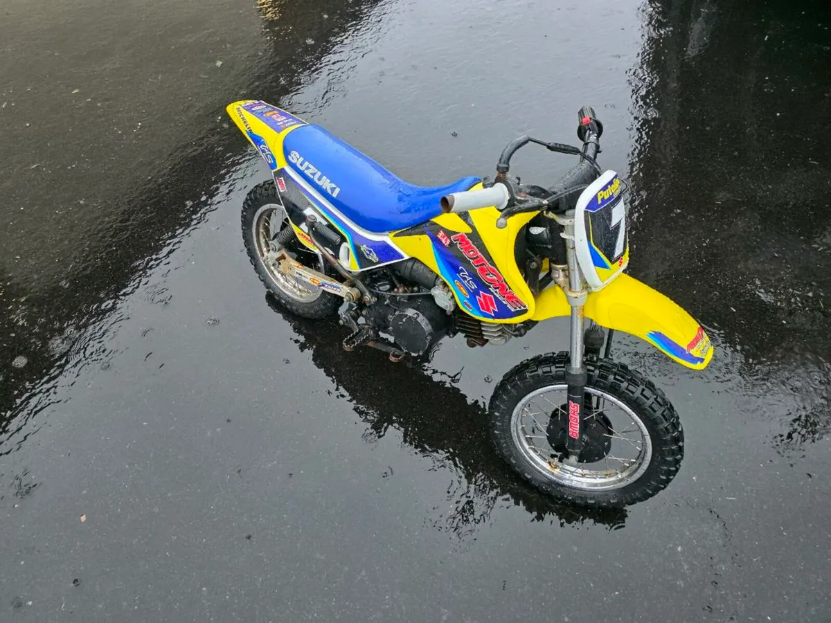 Suzuki 50cc dirt bike - Image 1