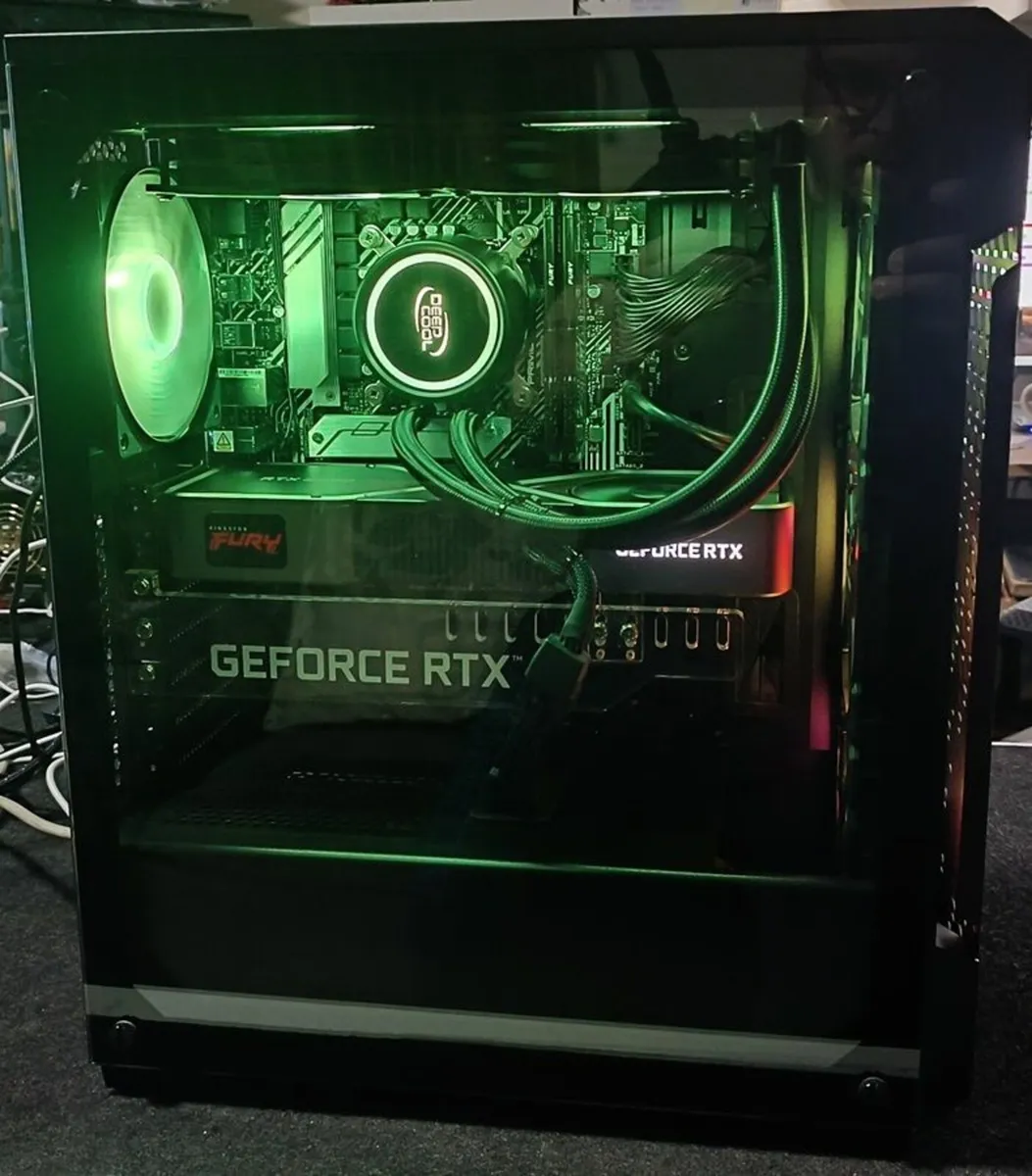 Corsair Black 220T i5 RTX3080 Gaming PC - Image 2