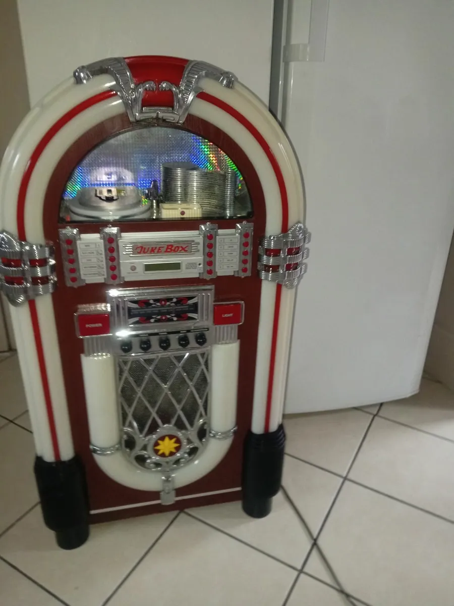 Juke box with working lights and radio - Image 2