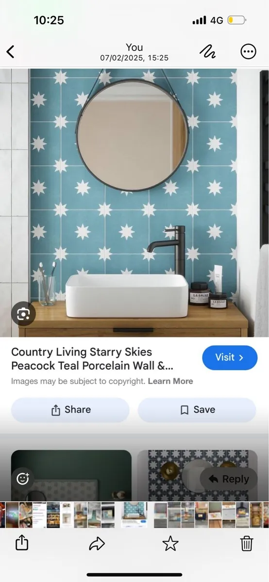 Bathroom Tiles starry Skies - Image 1