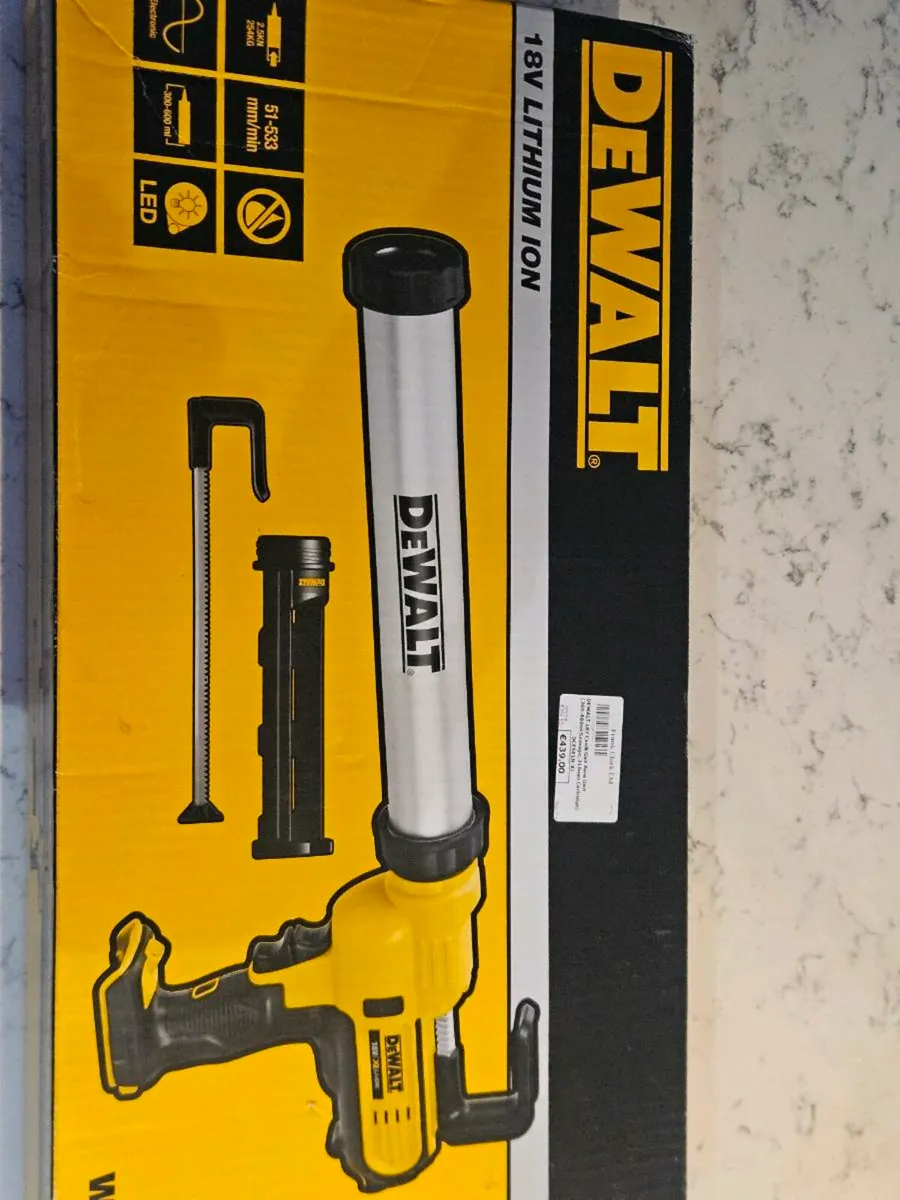 Dewalt 18v caulk gun bare unit
