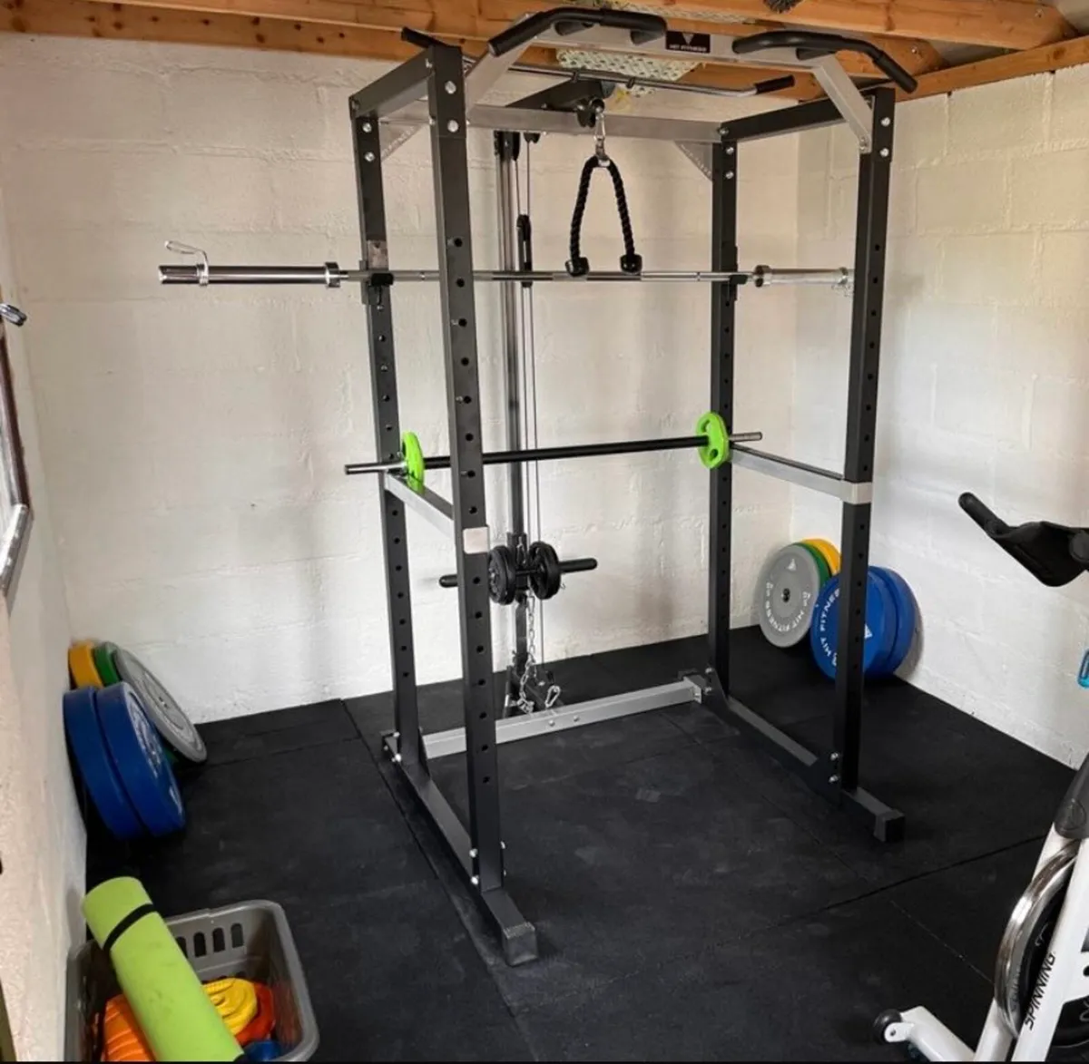 Power Rack + Equipment