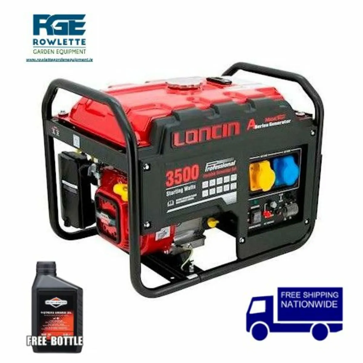 Loncin LC3500-AS Petrol Generator + AVR