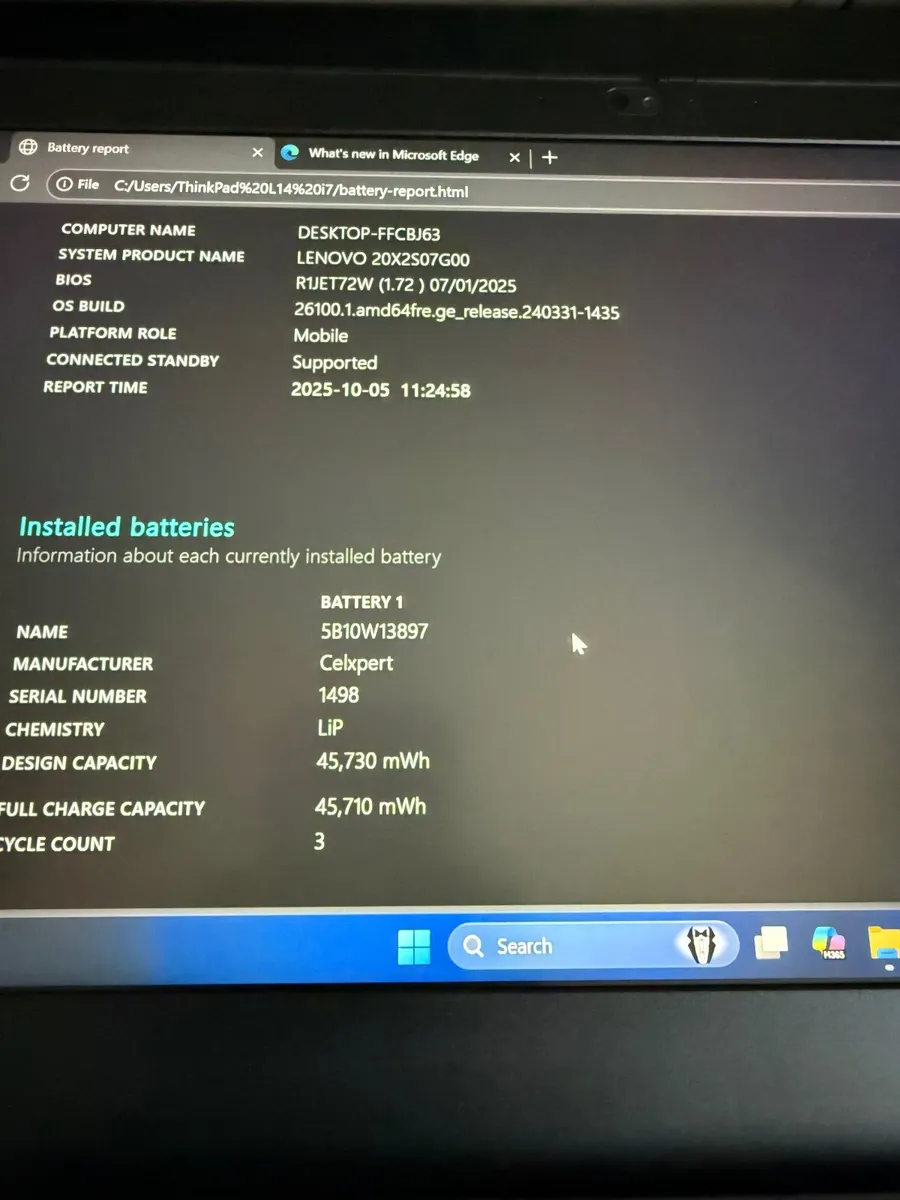 Lenovo ThinkPad L14 Gen2 Laptop i7/32GB/512SSD/FHD - Image 3