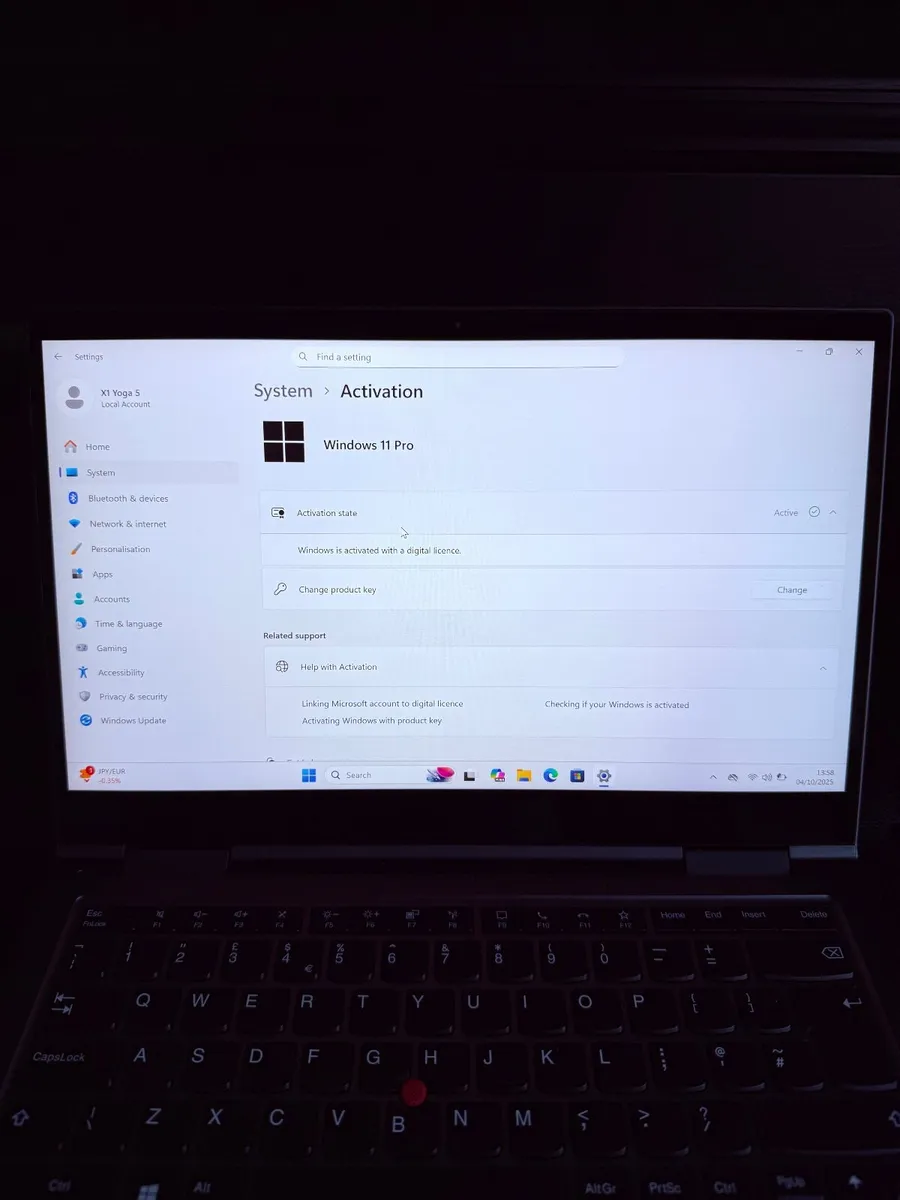Lenovo X1 Yoga Gen 5 2in1 Laptop i7/16GB/512SSD/4K - Image 4