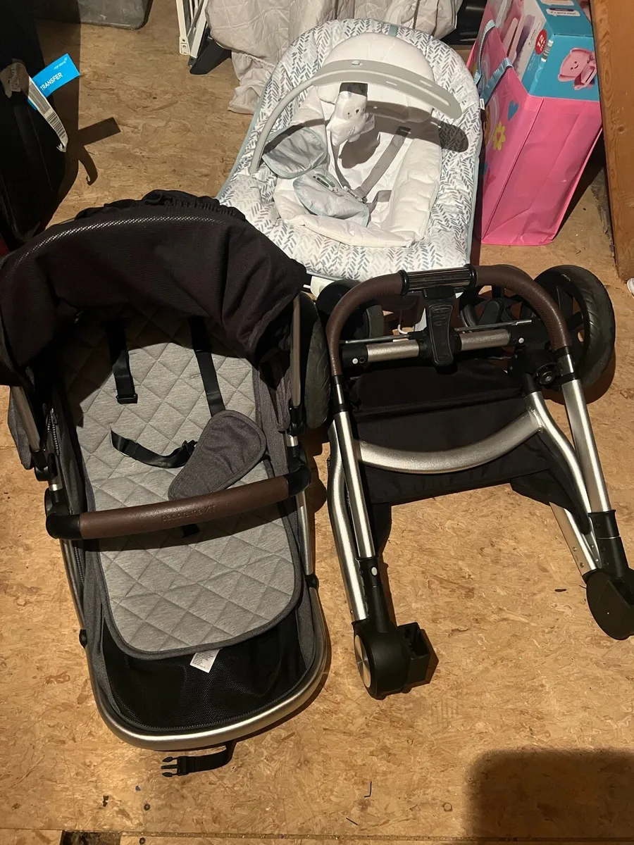 Baby Stroller and 3 in 1 chai - Image 1