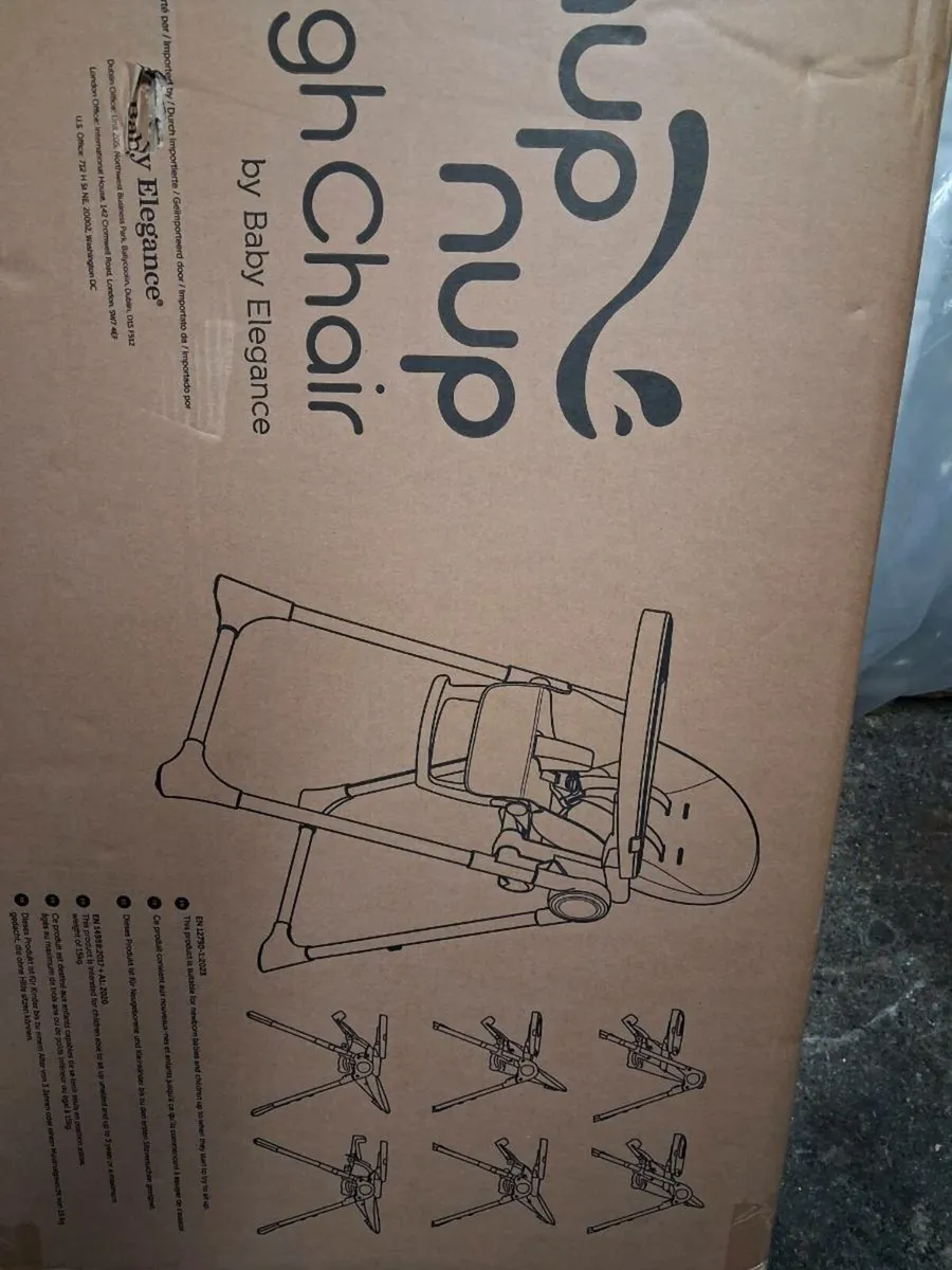 Baby highchair  New - Image 3