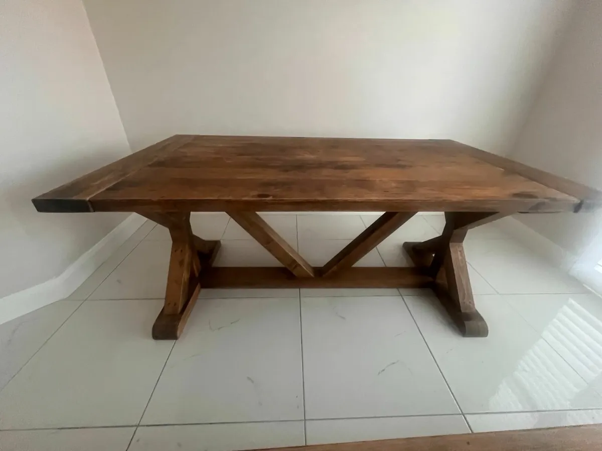 Dining Table and Bench - Image 3