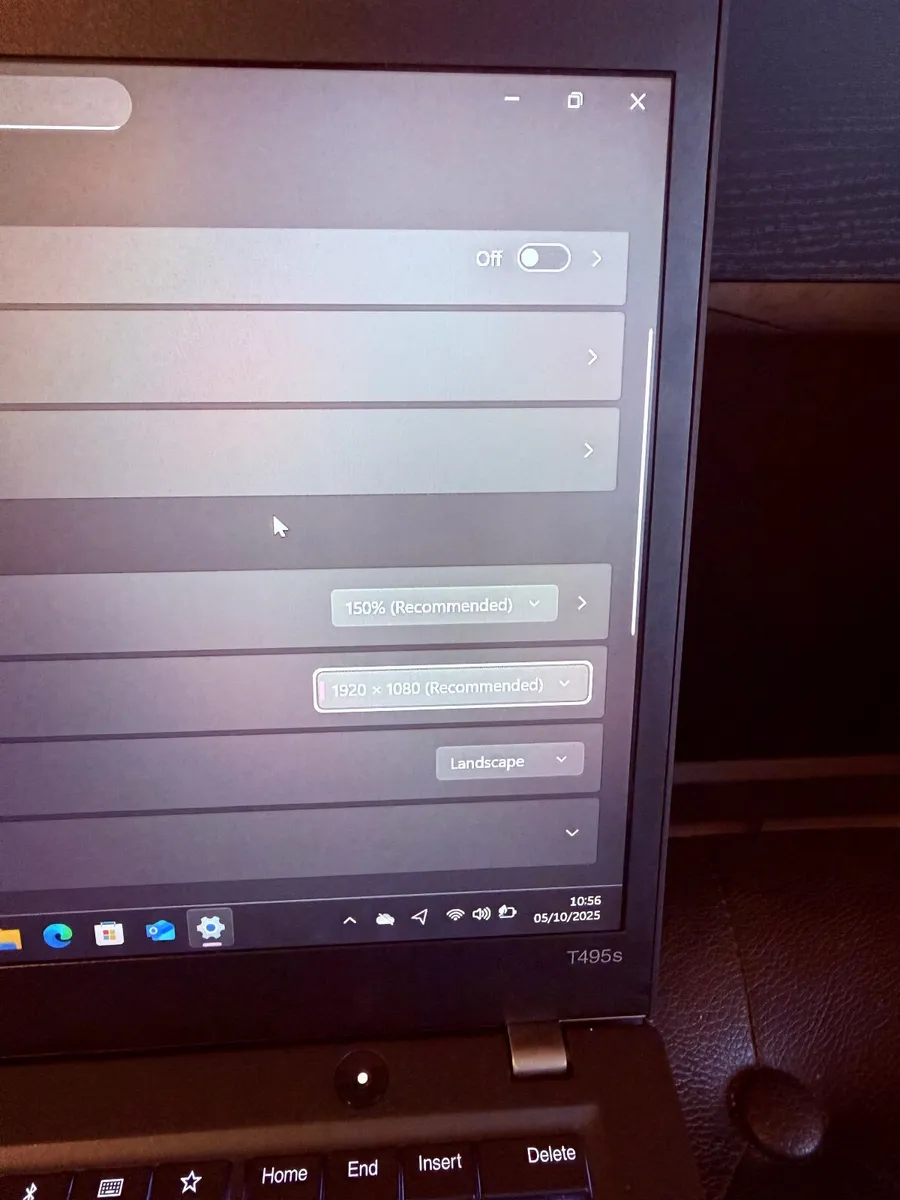 Lenovo ThinkPad T495s Laptop Ryzen5/16GB/256SD/FHD - Image 4