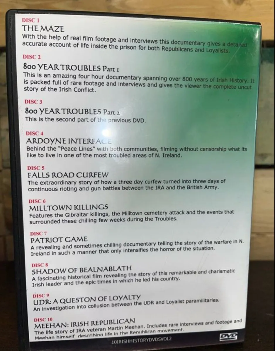 20 DVDs The Troubles - Image 4