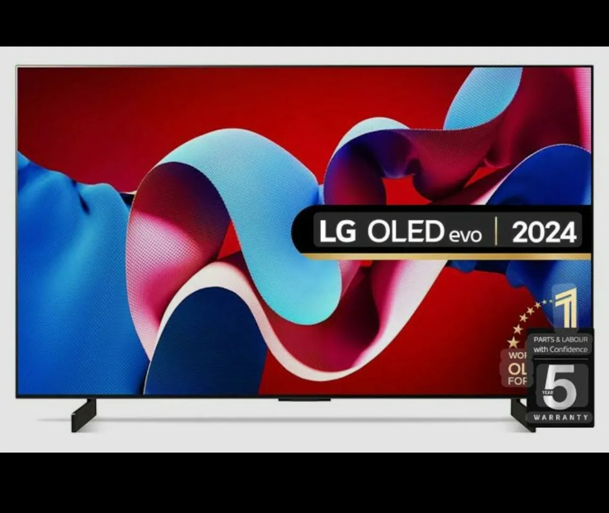 55 inch LG OLED evo AI C4 4K Smart TV 2024 - Image 1