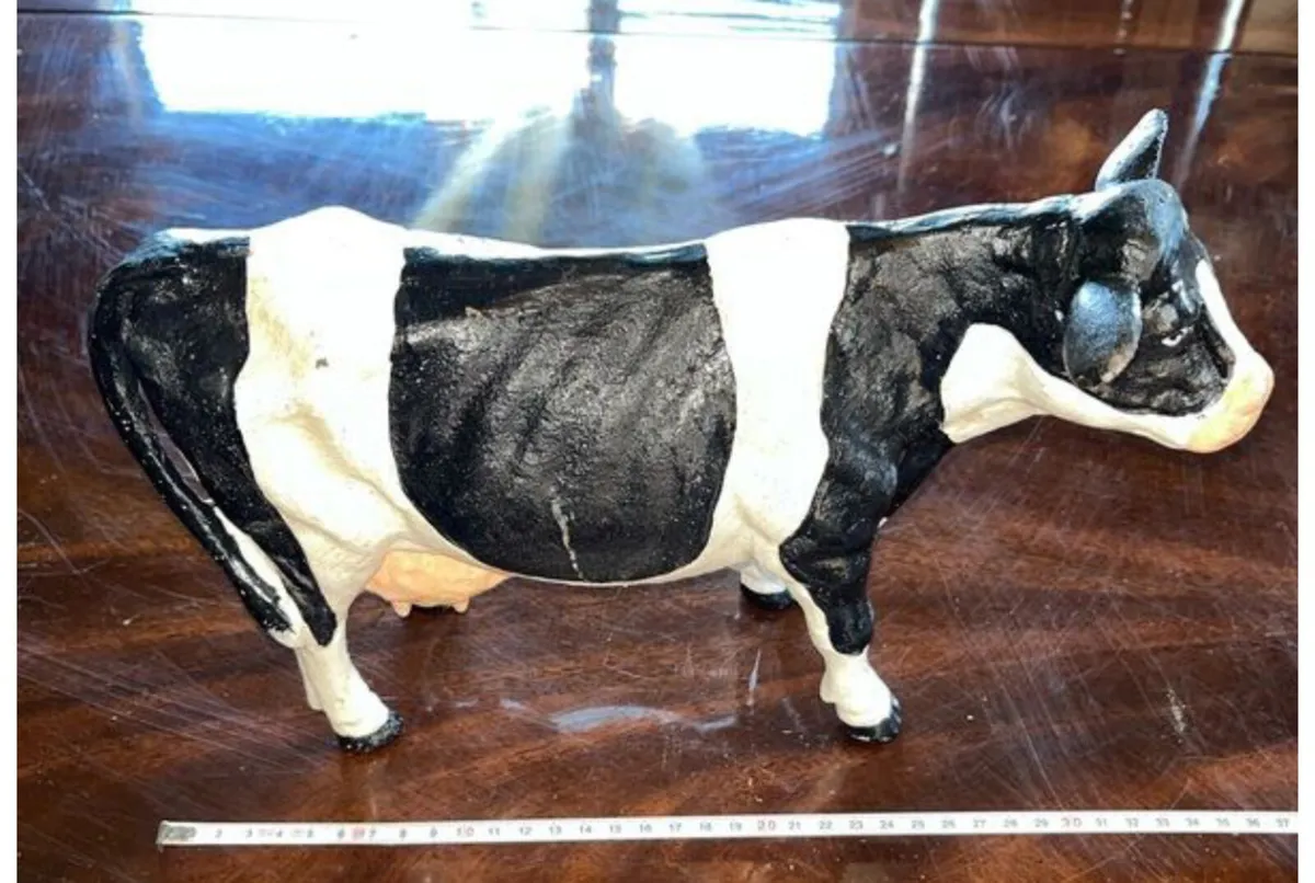 36 cm cast iron cow - Image 3