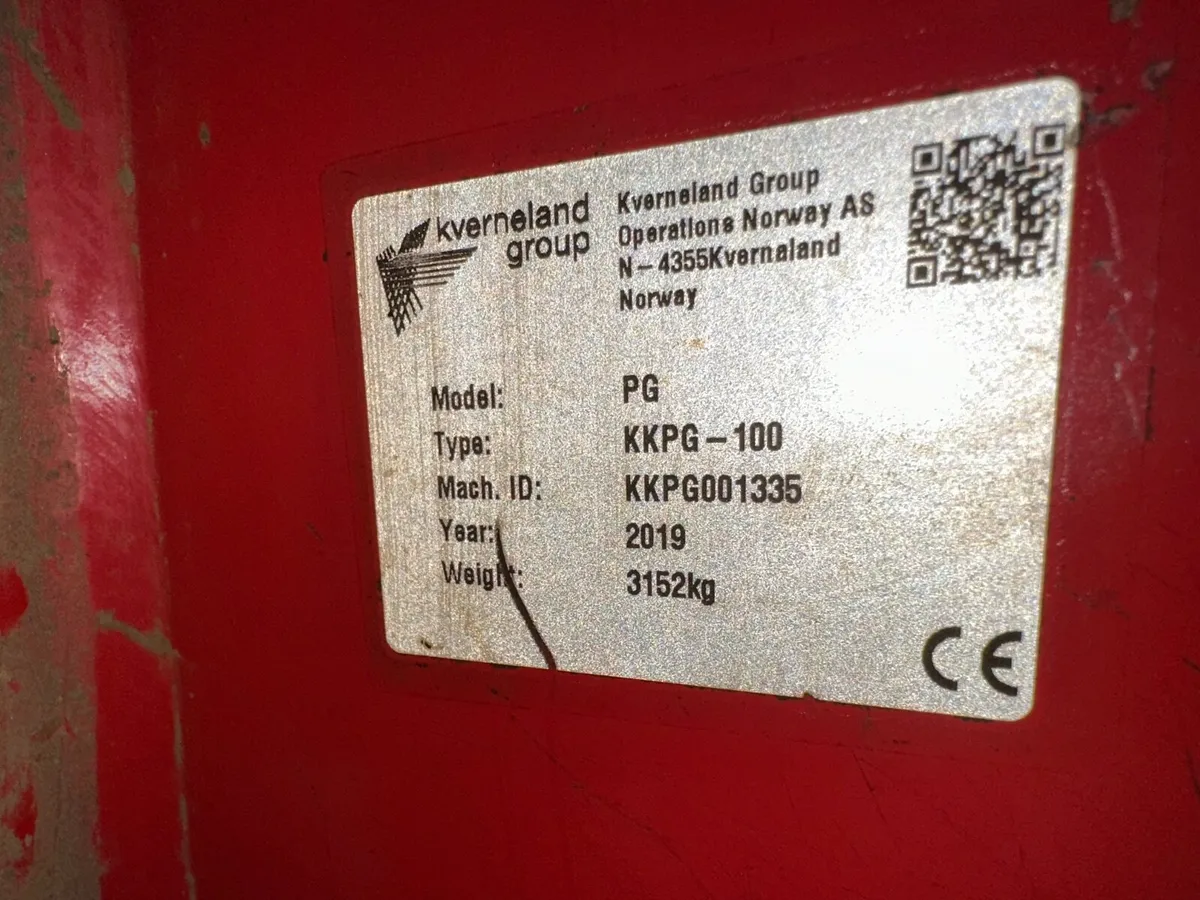 Kverneland PG 8 furrow Plough - Image 2