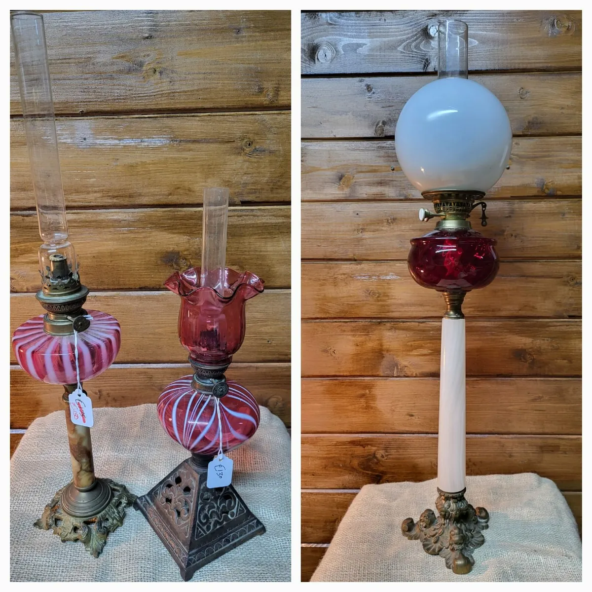 Antigue Oil lamp - Image 1