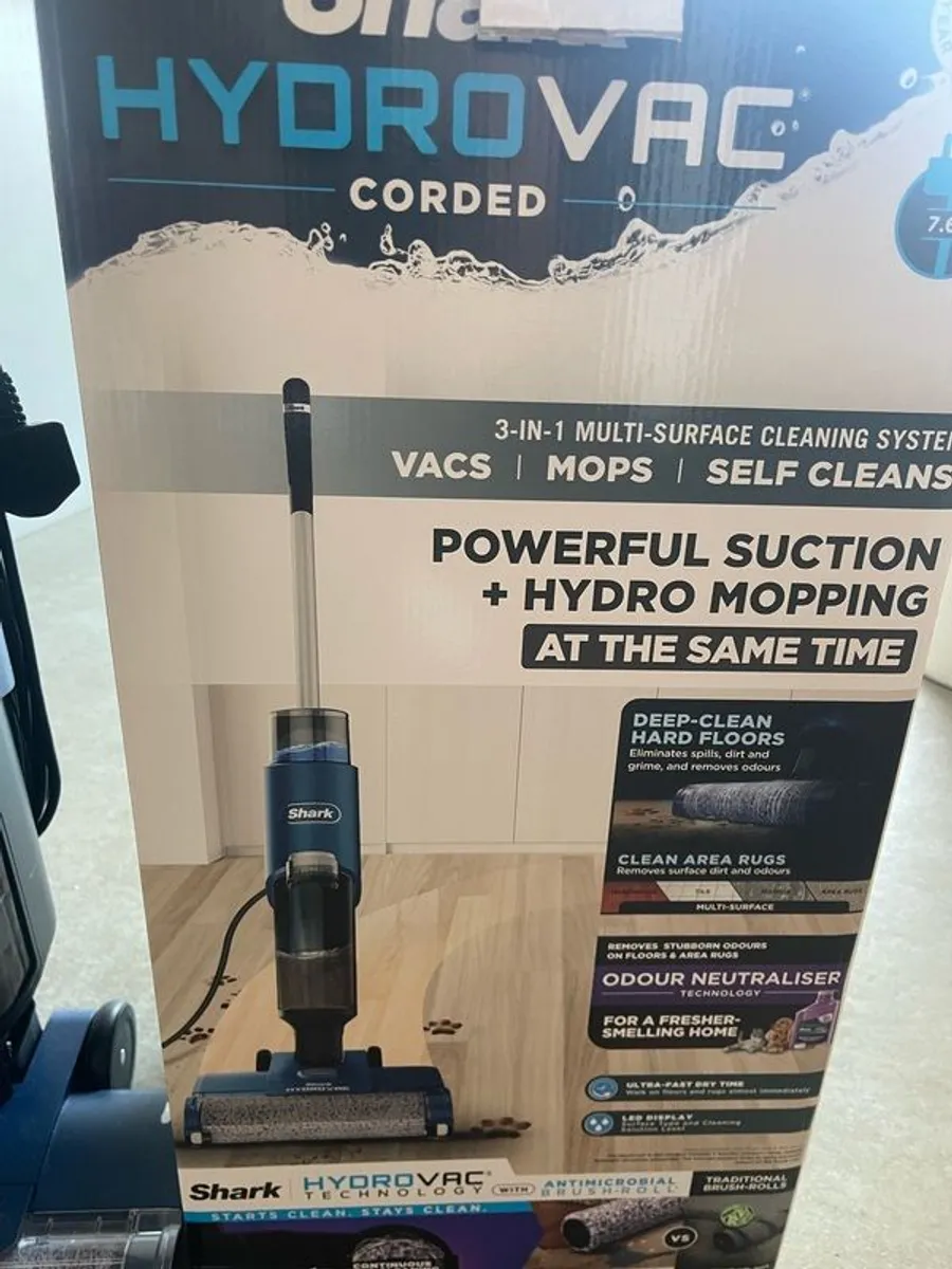 Shark Mop and Hoover - Image 1