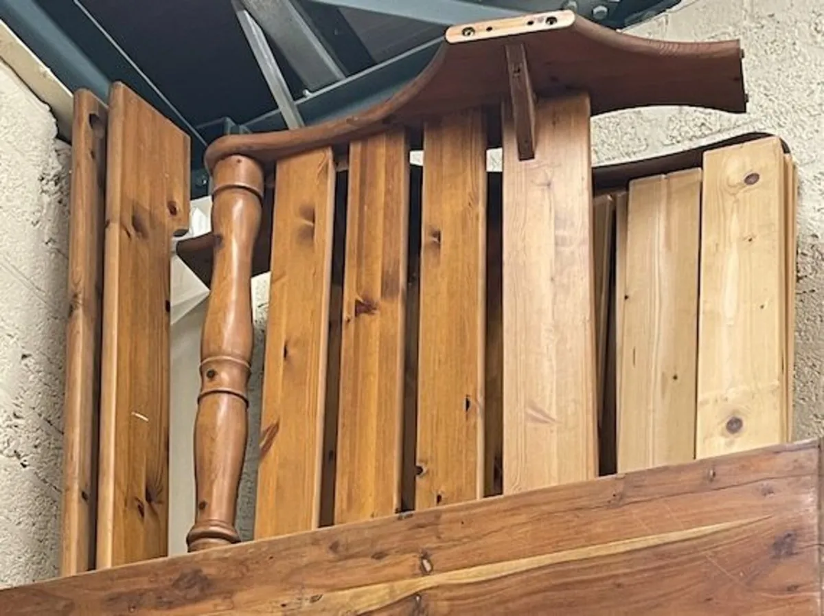 Emperor Size Sleigh Bed Frame