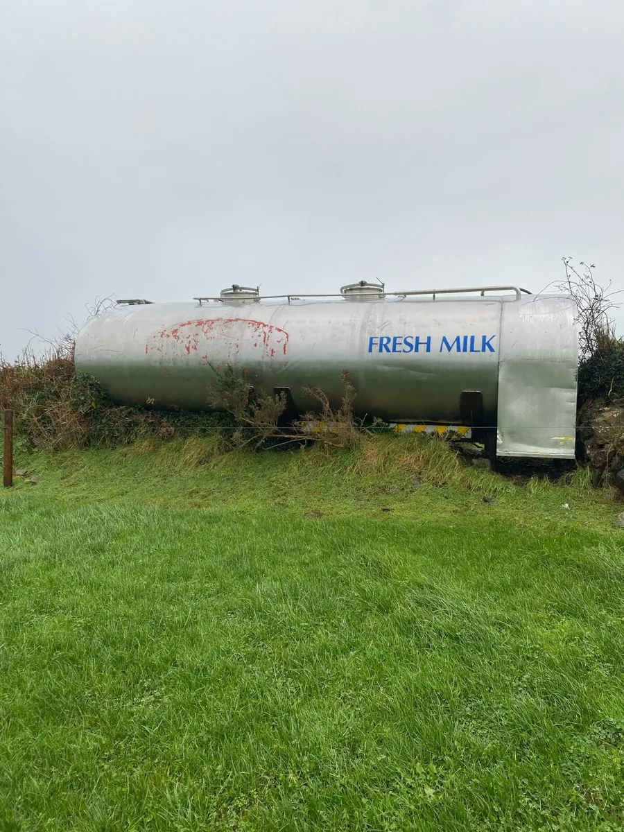 Milk, water, fuel, molasses tank - Image 1
