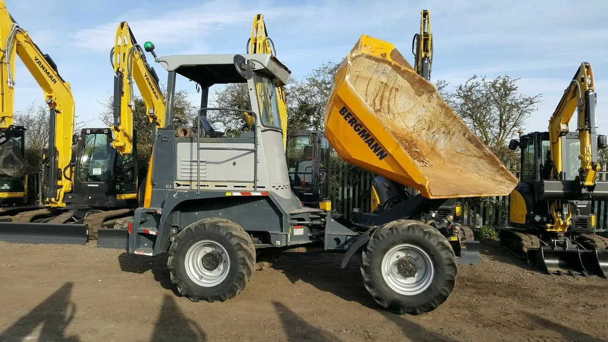 Bergmann 2060R Plus - 6 ton Swivel Dumper 1200 hrs - Image 1