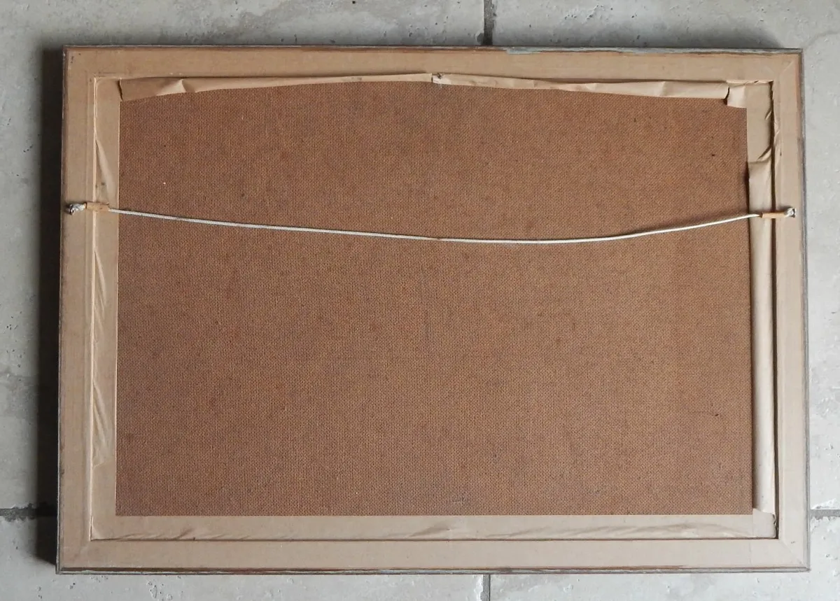 Large Signed Oil on Board Painting by R. J. Scott - Image 2