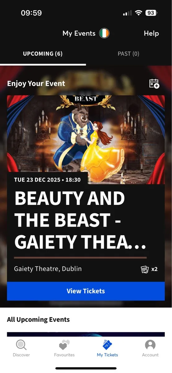 Panto Beauty and the Beast tickets