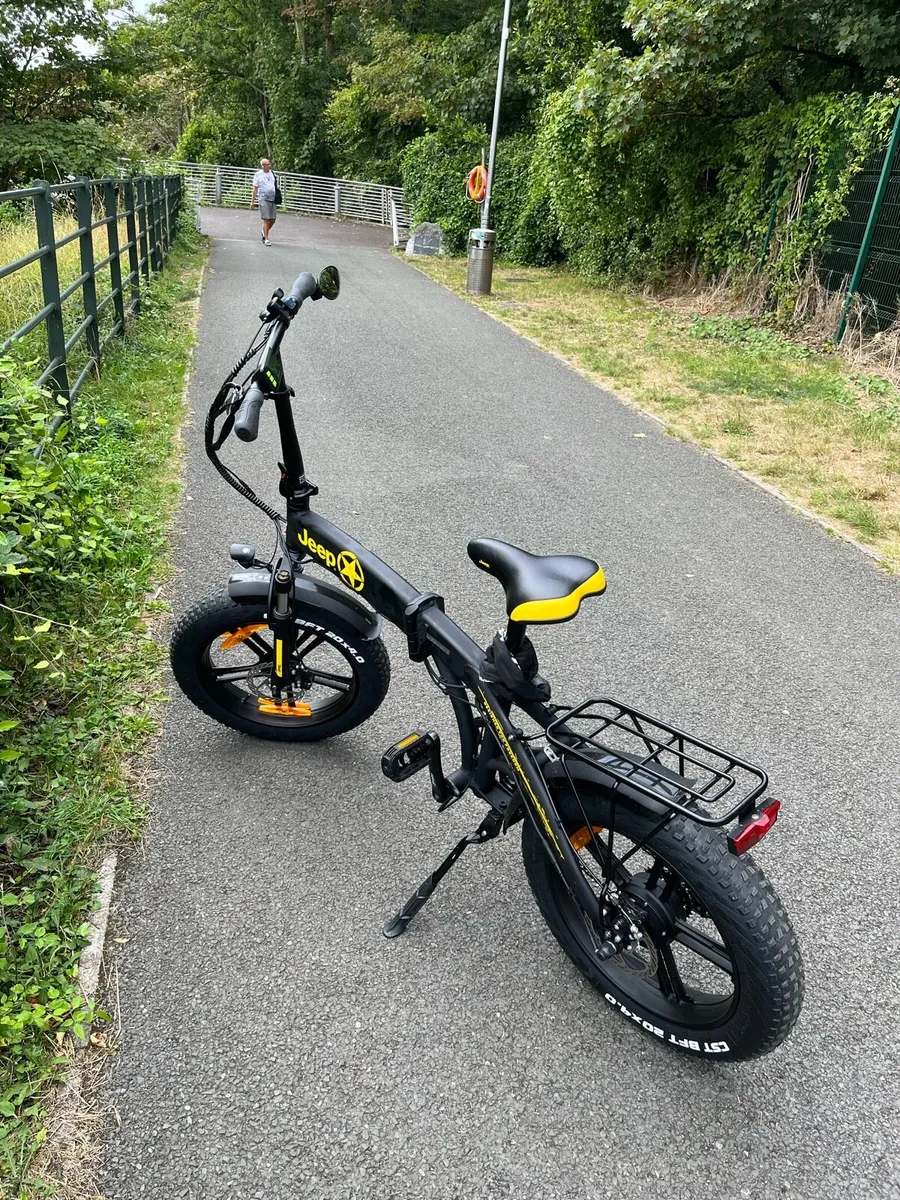 Jeep Limited edition foldable electric bike - Image 2