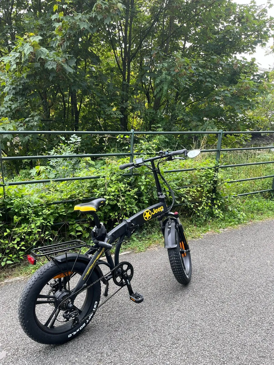 Jeep Limited edition foldable electric bike - Image 3