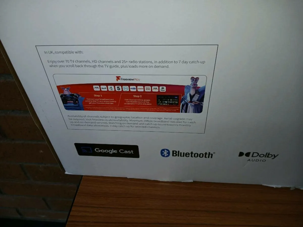 New Sharp 32 inch Smart frame less hdmi tv. - Image 4