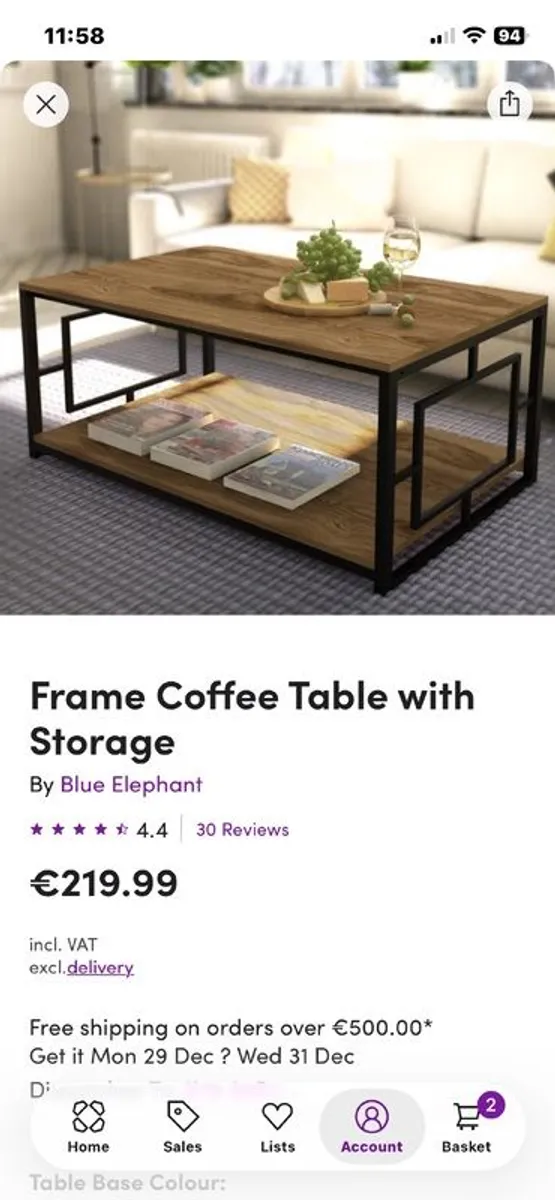 coffee table - Image 2