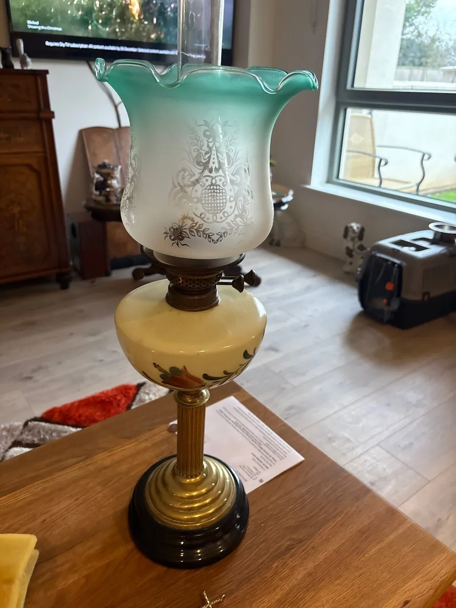 Old original oil lamp