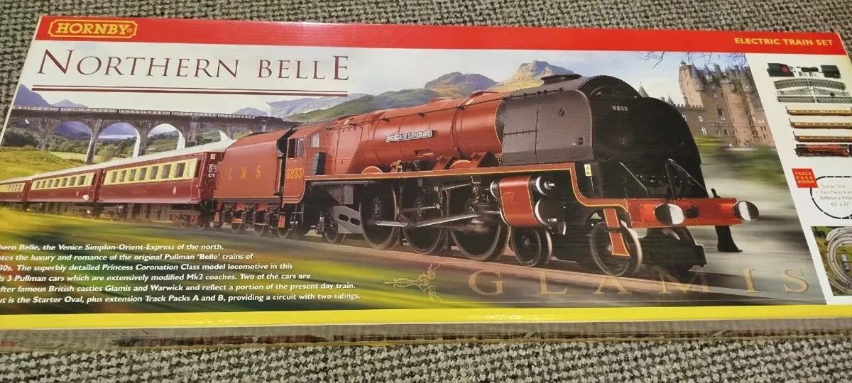 Hornby Northern Belle train set, new - Image 1