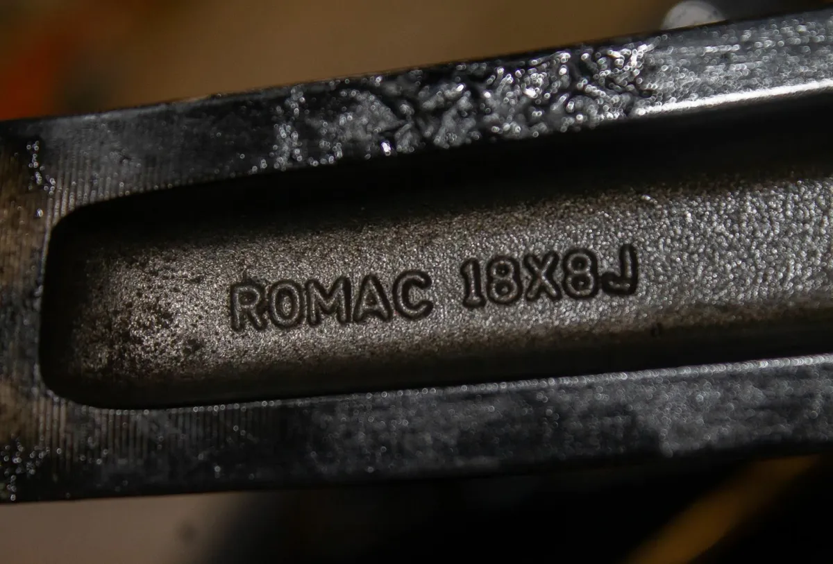 18x8" 5X112 Romac alloy wheels - Brand new tyres - Image 2