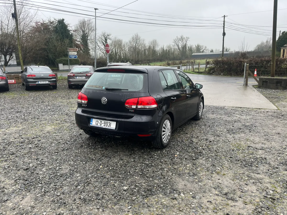2012 Vw golf 1.6 Tdi   *TAXED AND TESTED * - Image 3