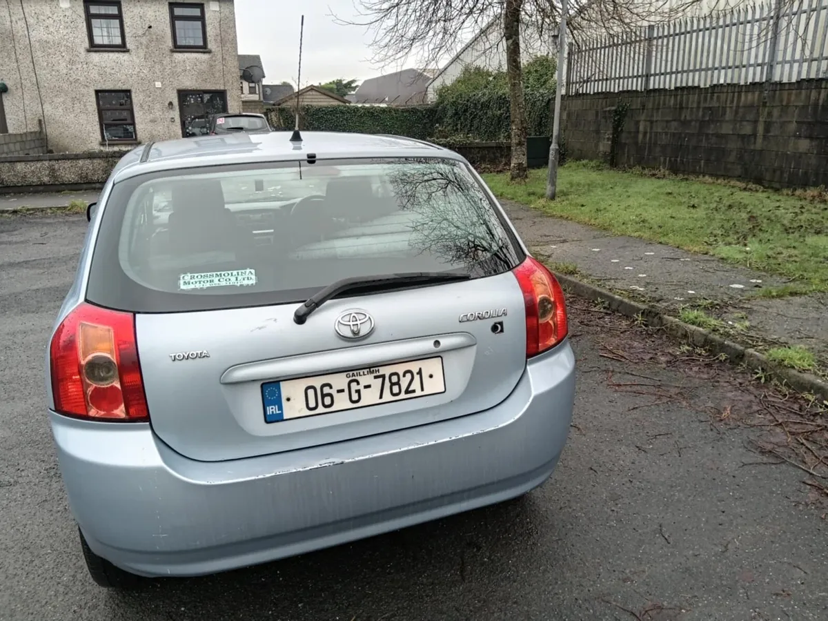 2006 Toyota Corolla 1.4 Petrol Hatchback - Image 2