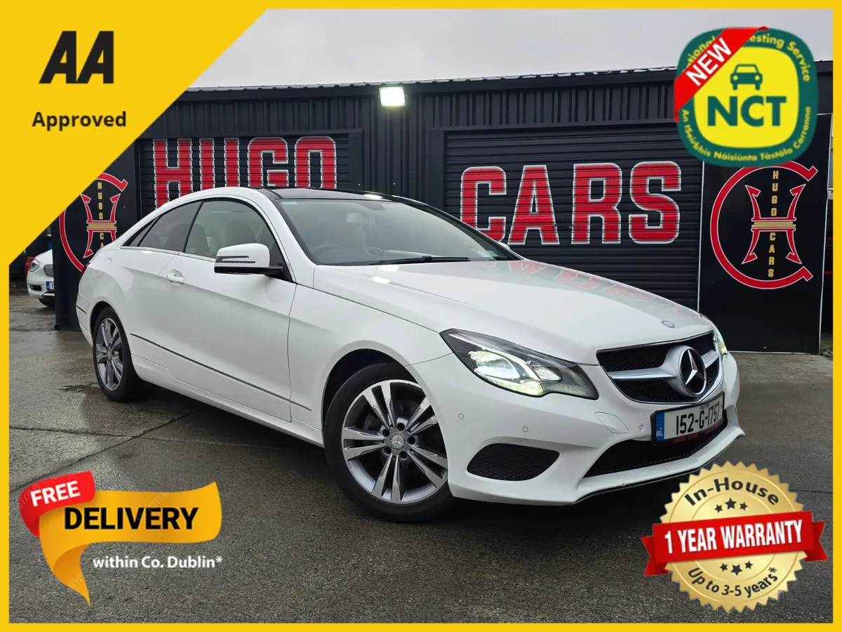 152 E220 Coupe Auto/New NCT/Irish/1yr warranty - Image 1