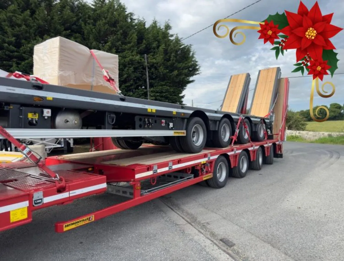 NEW FAYMONVILLE  4 AXLE 9ft WIDE - Image 1