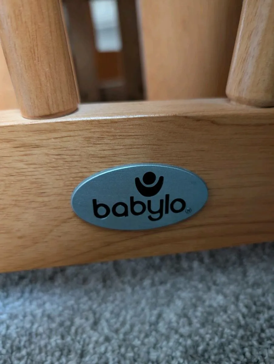 Babylo Rocking Chair and Stool - Image 2