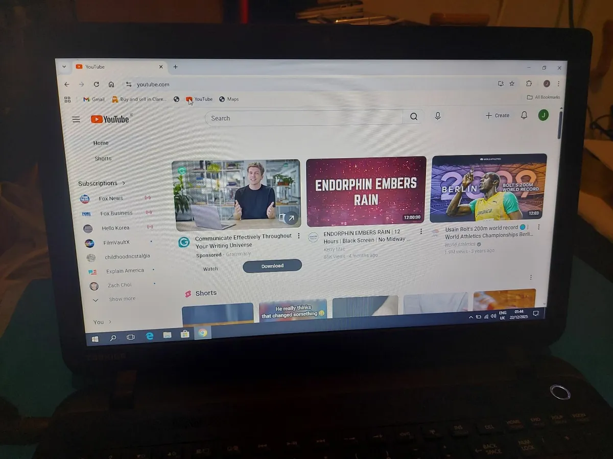 Toshiba Satellite Laptop C50-B-14D, 4GB RAM, 500GB - Image 1