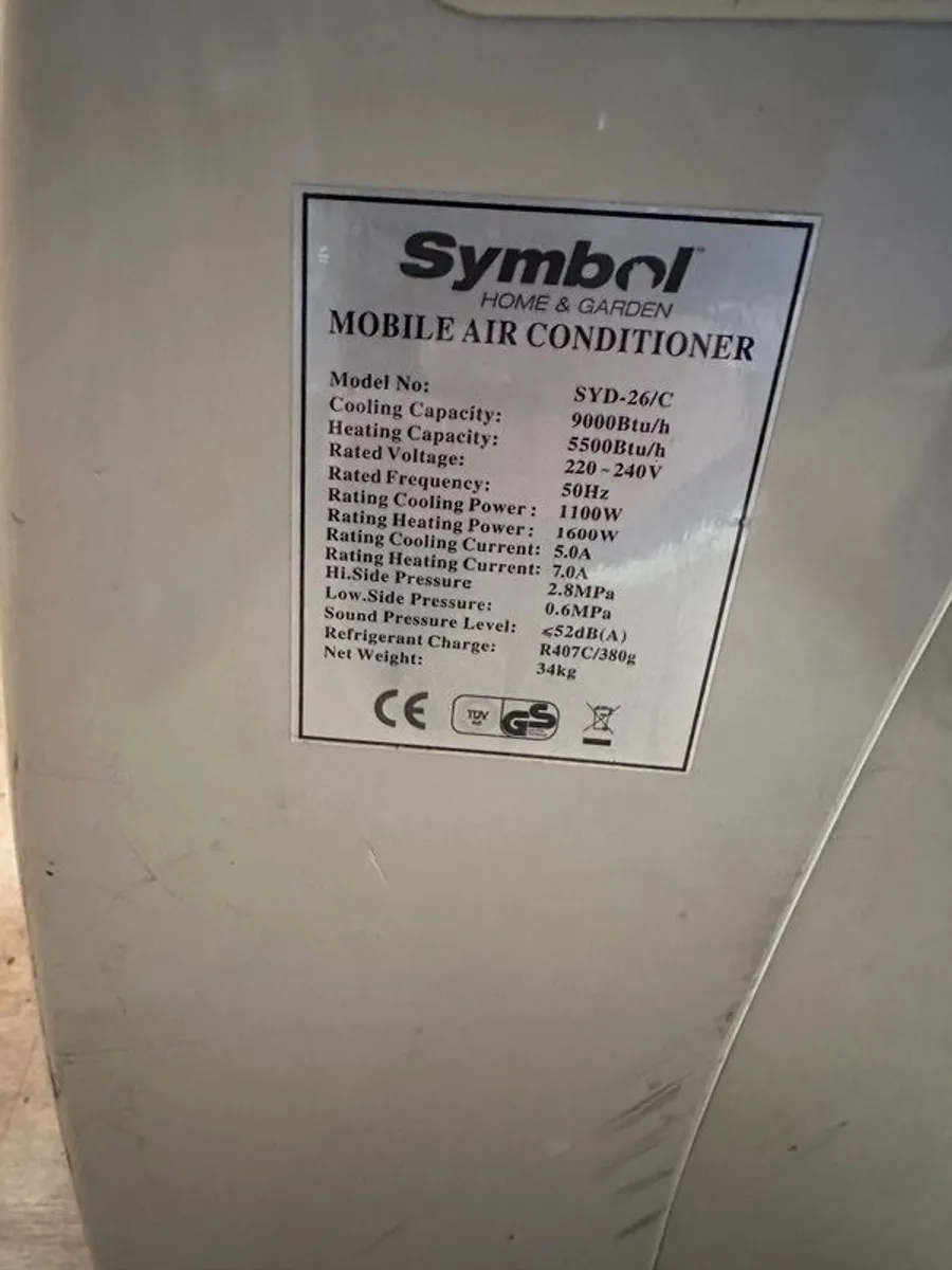 Mobile heater, air conditioner, dehumidifier - Image 2